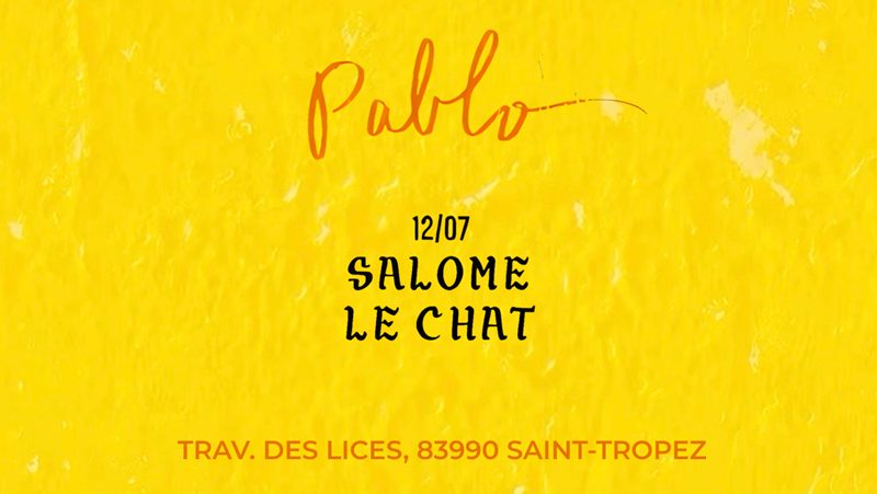 SALOME LE CHAT - PABLO