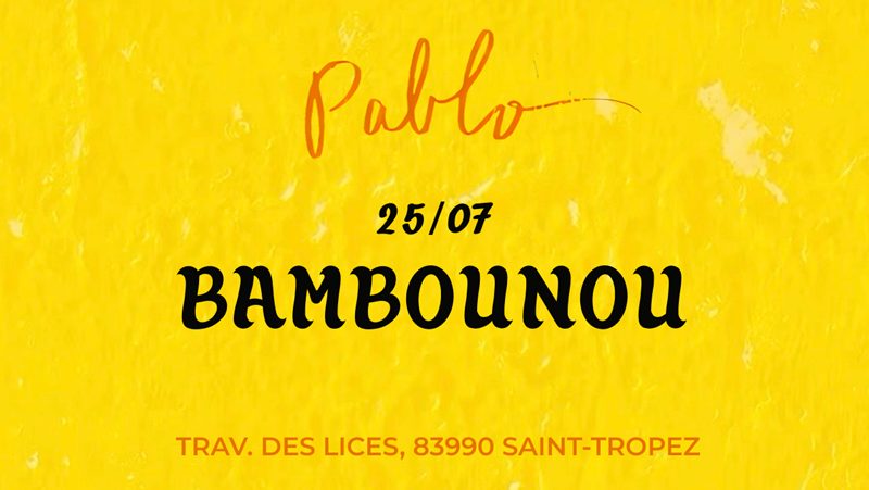 BAMBOUNOU - PABLO