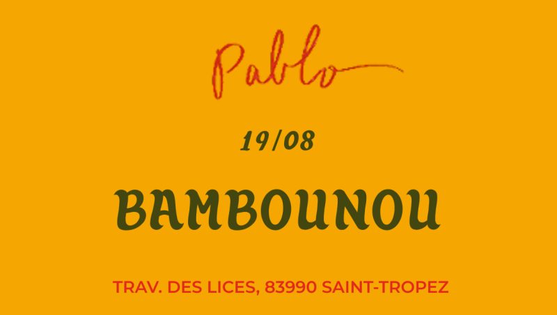 BAMBOUNOU - PABLO