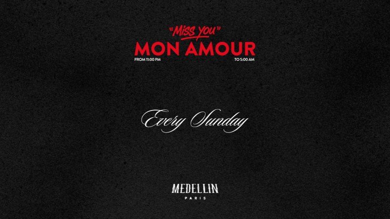 Miss You Mon Amour Opening